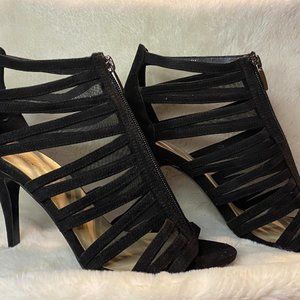Nine West Black Sandal Sze 9
